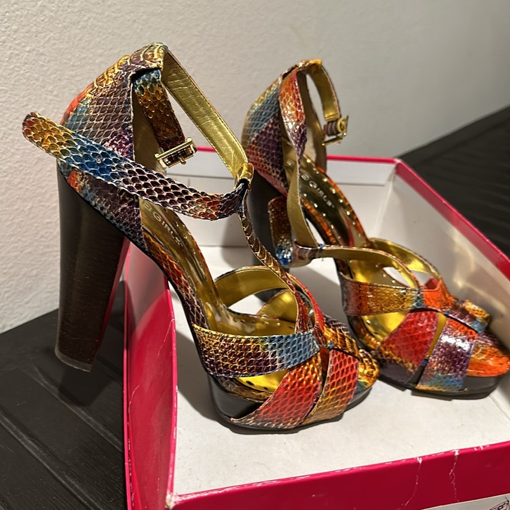 Multi colored heels snake - Picture 2 of 2